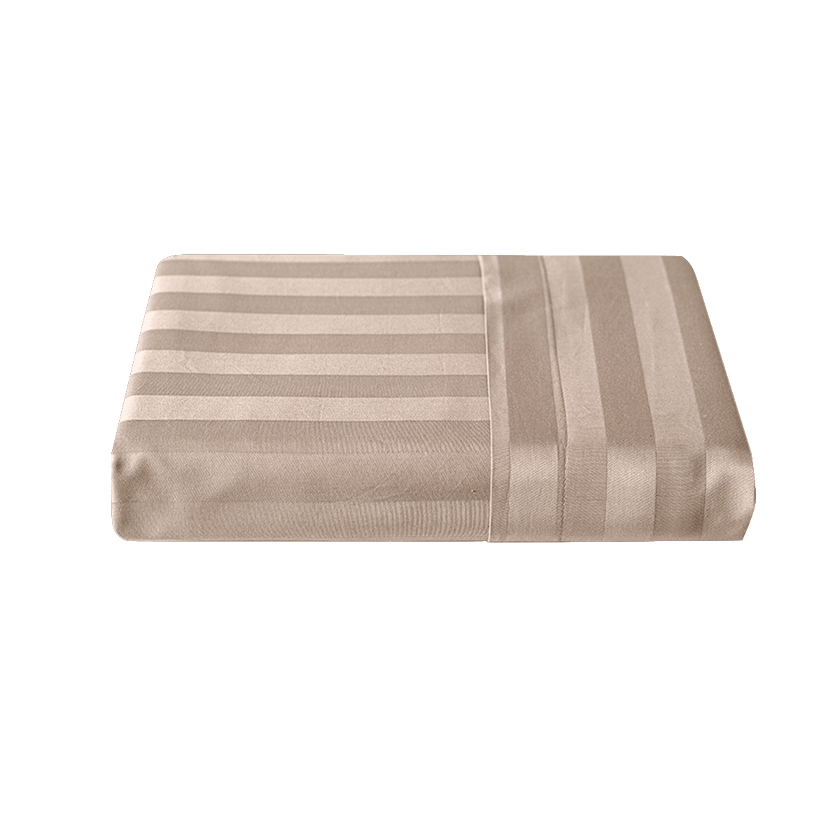 Пододеяльник Страйп-сатин | Пододеяльник Страйп-сатин Карамель