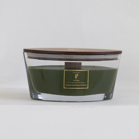 Свеча ароматическая  Cedar wood & Cypress 250 гр.