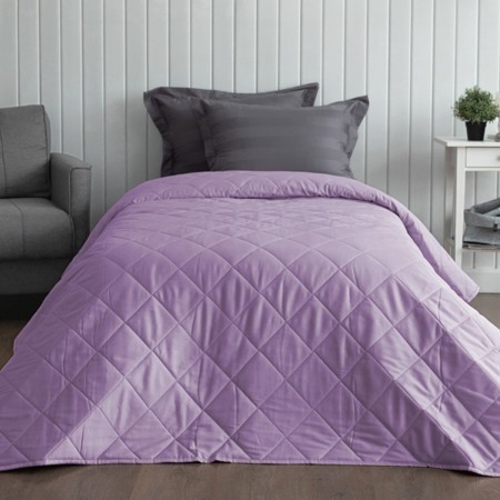 ПОКРЫВАЛО ХЛОПКОВОЕ ОДНОТОННОЕ ЛИЛОВЫЙ 180х220 см.