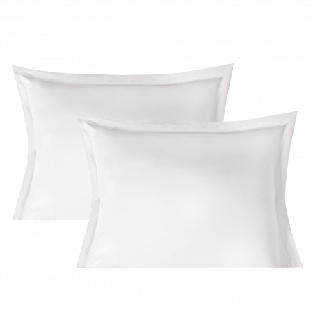 НАБОР НАВОЛОЧЕК МАКО-САТИН  БЕЛОСНЕЖНЫЙ